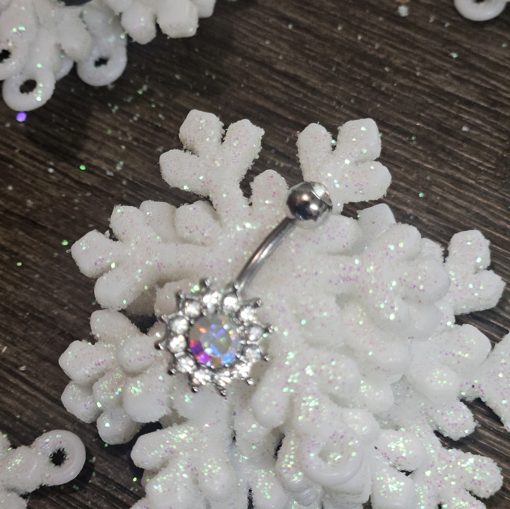 Christmas Bellybutton Rings Set of Four - Picture 4 of 7